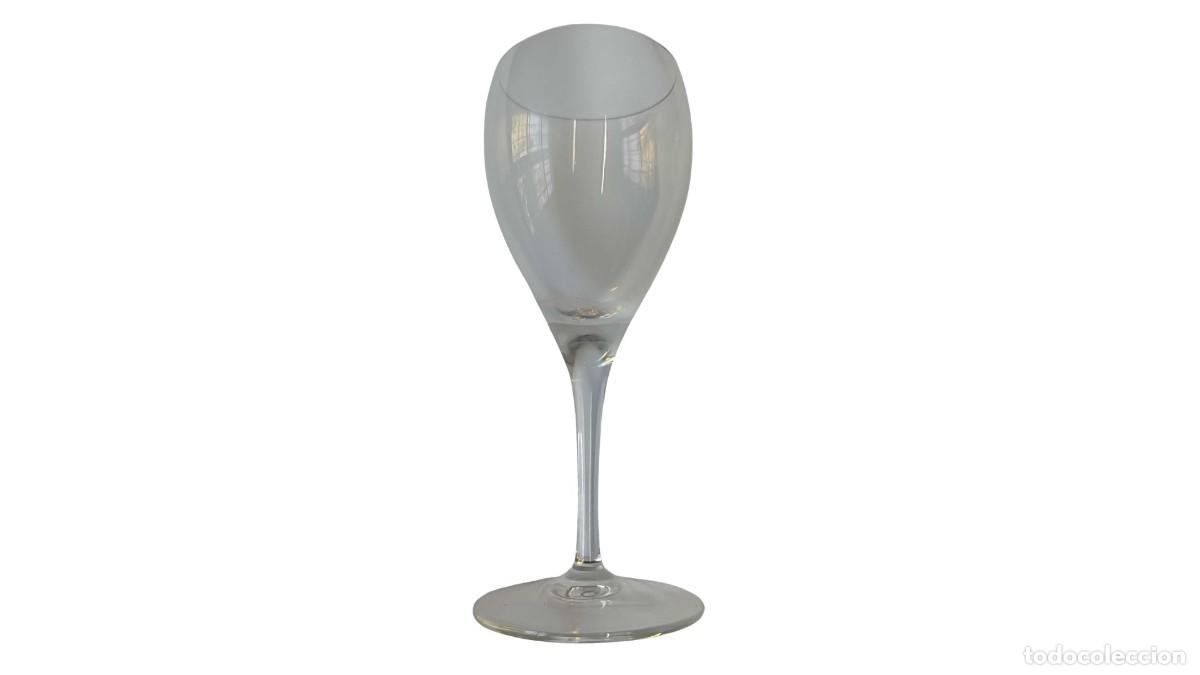 Coleccionismo de cava: COPA TULIPA ESBELTA - VIDRIO TRANSPARENTE - TALLO LARGO FINO - PIE OVALADO - VINTAGE A&Ntilde;OS 1970-1990