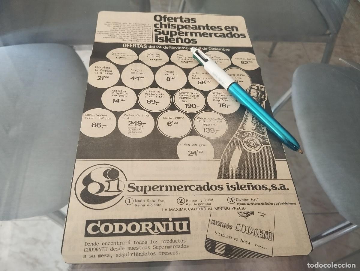 Coleccionismo de cava: CODORNIU CAVA CHAMPAGNE ANUNCIO PUBLICIDAD PERIODICO 1975