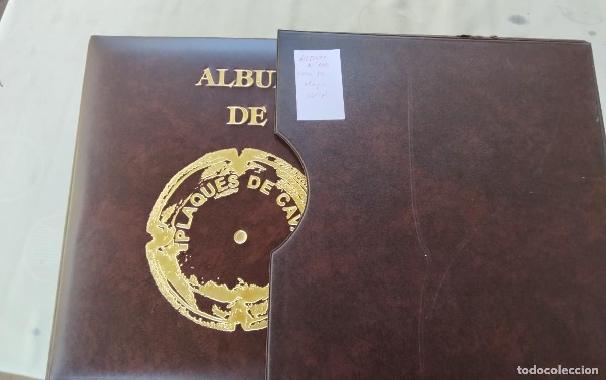 Coleccionismo de cava: ALBUM DE PLACAS DE CAVA COMO NUEVO CON 10 HOJAS PARA COLOCAR 360 PLACAS , VER