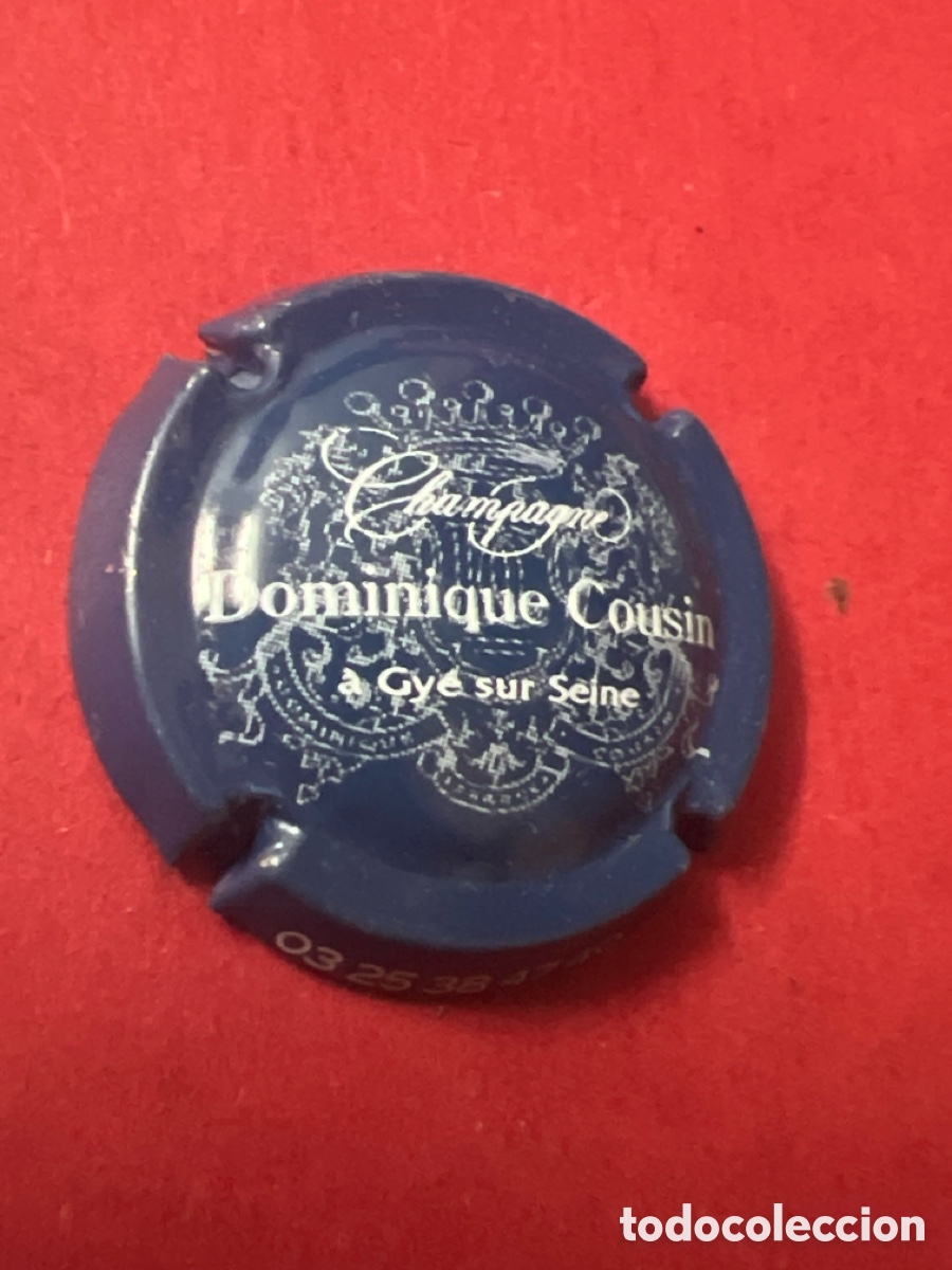 Colecionismo de cava: T4/X74/E4. Extranjeras Cousin, Dominique Francia (champagne)