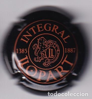 Coleccionismo de cava: PLACA DE CAVA LLOPART NEGRA Y MARRON