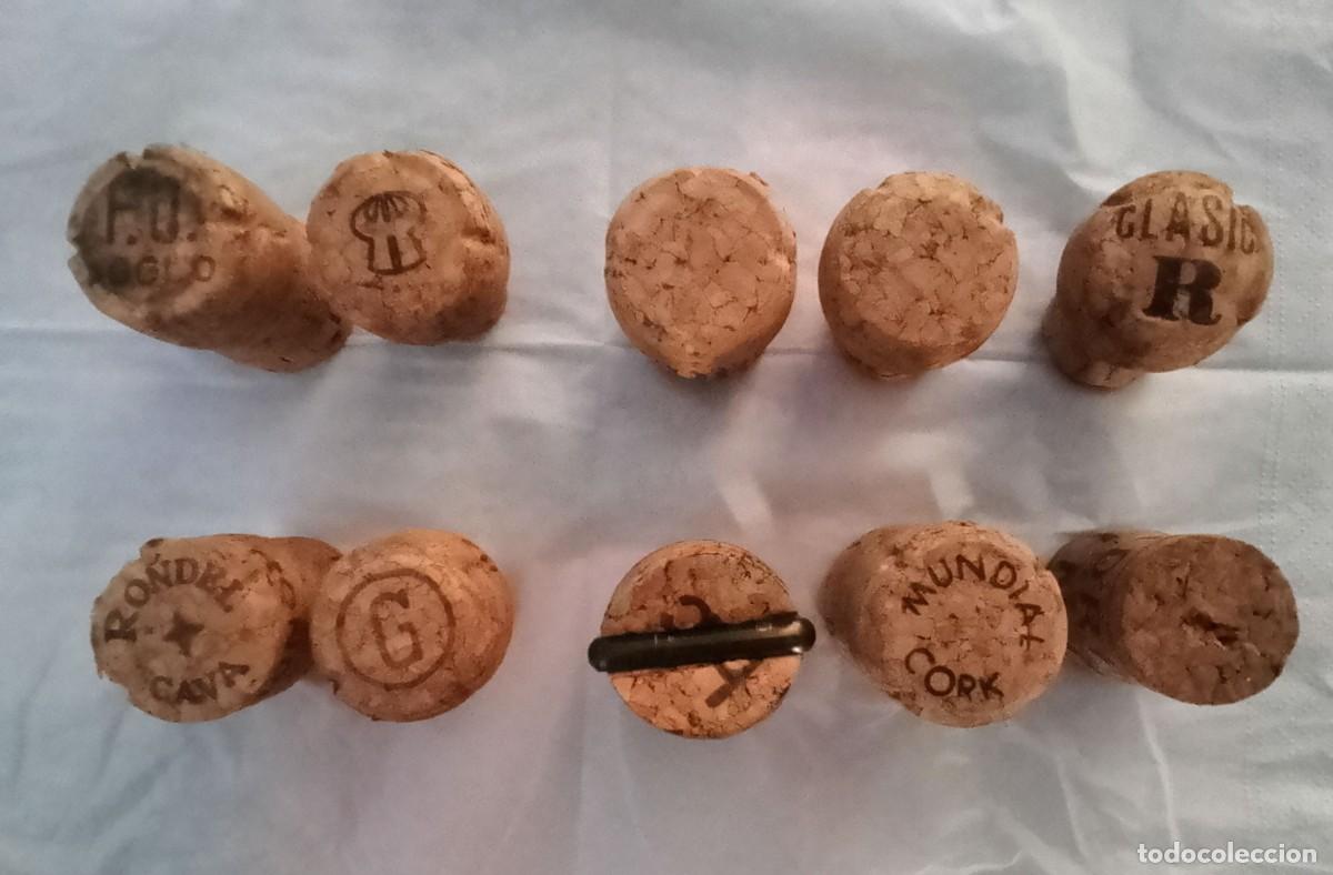 Coleccionismo de cava: TAPONES DE CORCHO VINO Y CAVA, DISTINTAS MARCAS