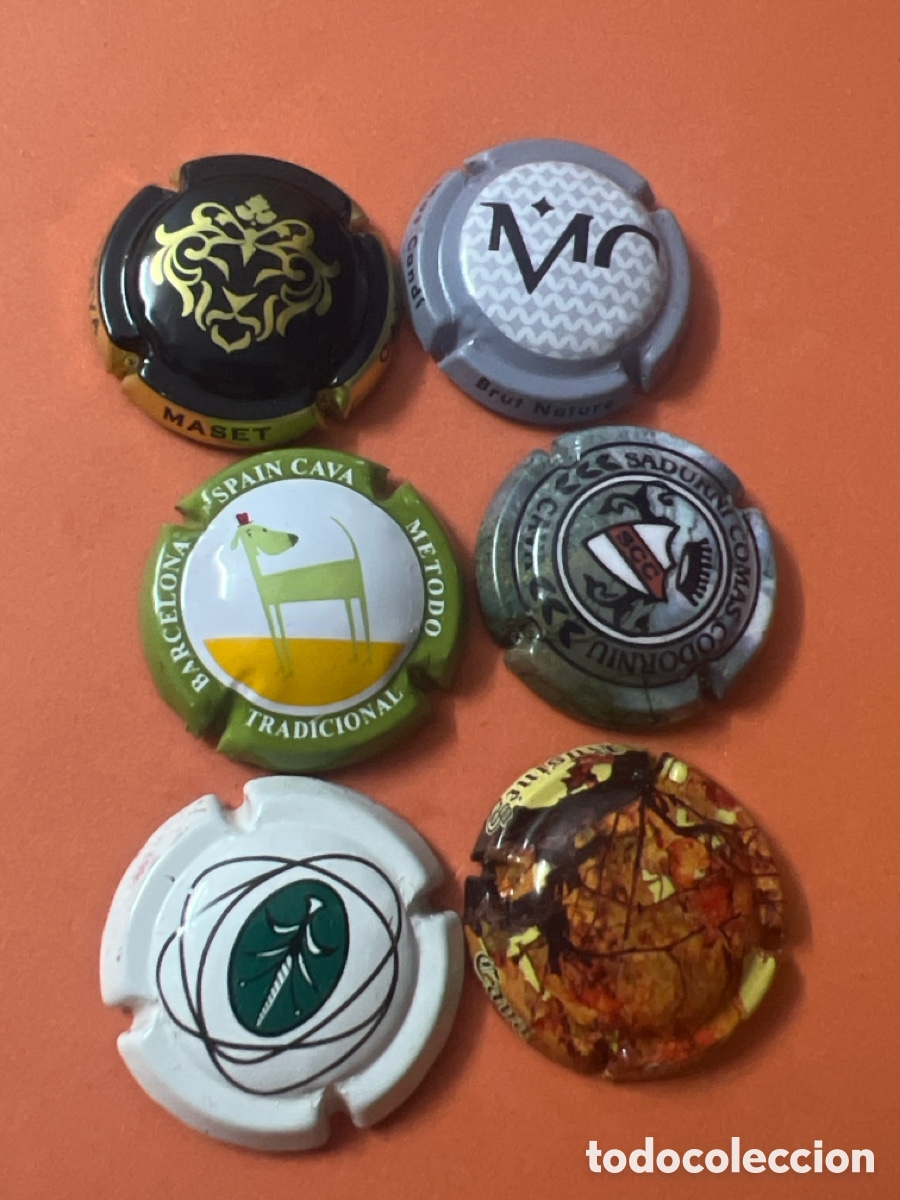 Coleccionismo de cava: T4/X85/K1. LOTE DE 6 PLACAS DE CAVA