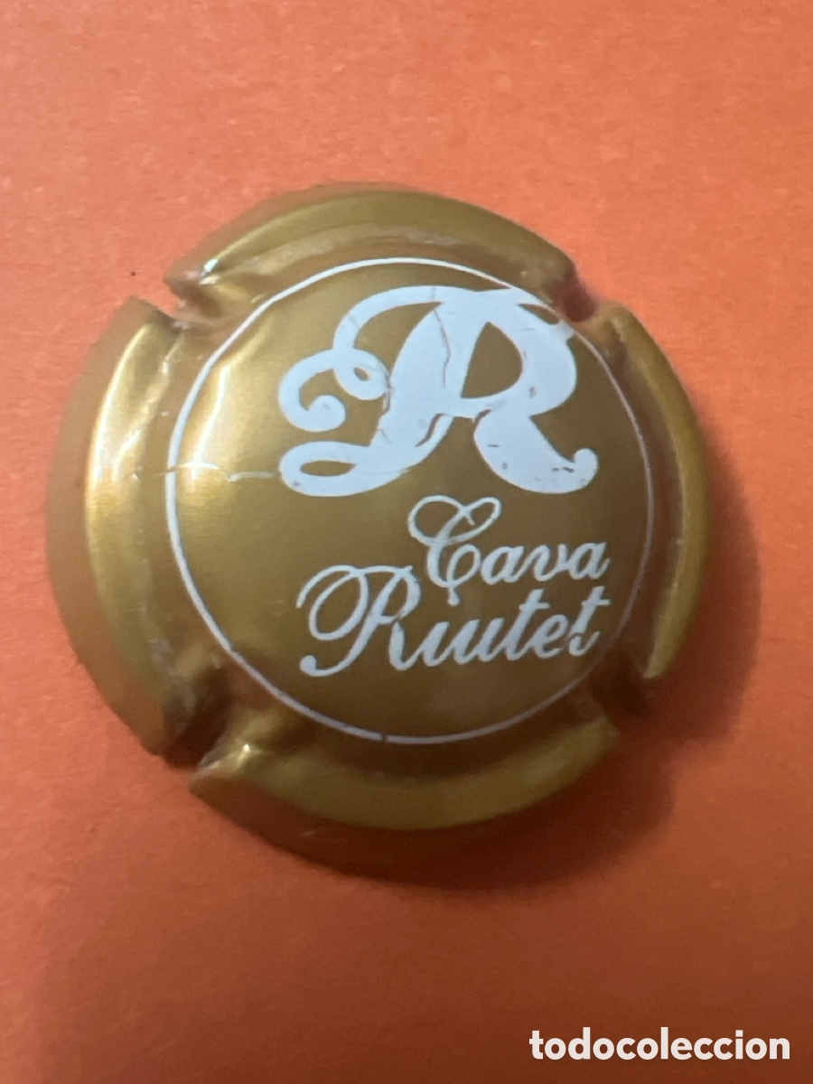 Coleccionismo de cava: T4/X98/B6. USADA - PLACA DE CAVA - RIUTET