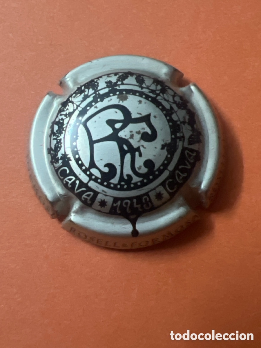 Coleccionismo de cava: T4/X98/C2. USADA - PLACA DE CAVA - ROSELL & FORMOSA
