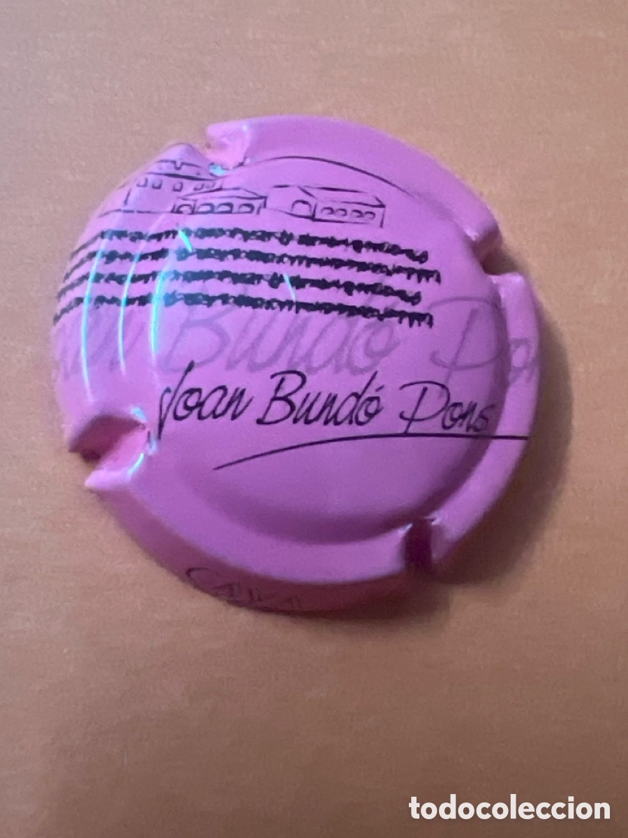 Coleccionismo de cava: T4/X98/C5. USADA - PLACA DE CAVA - JOAN BUNDO PONS
