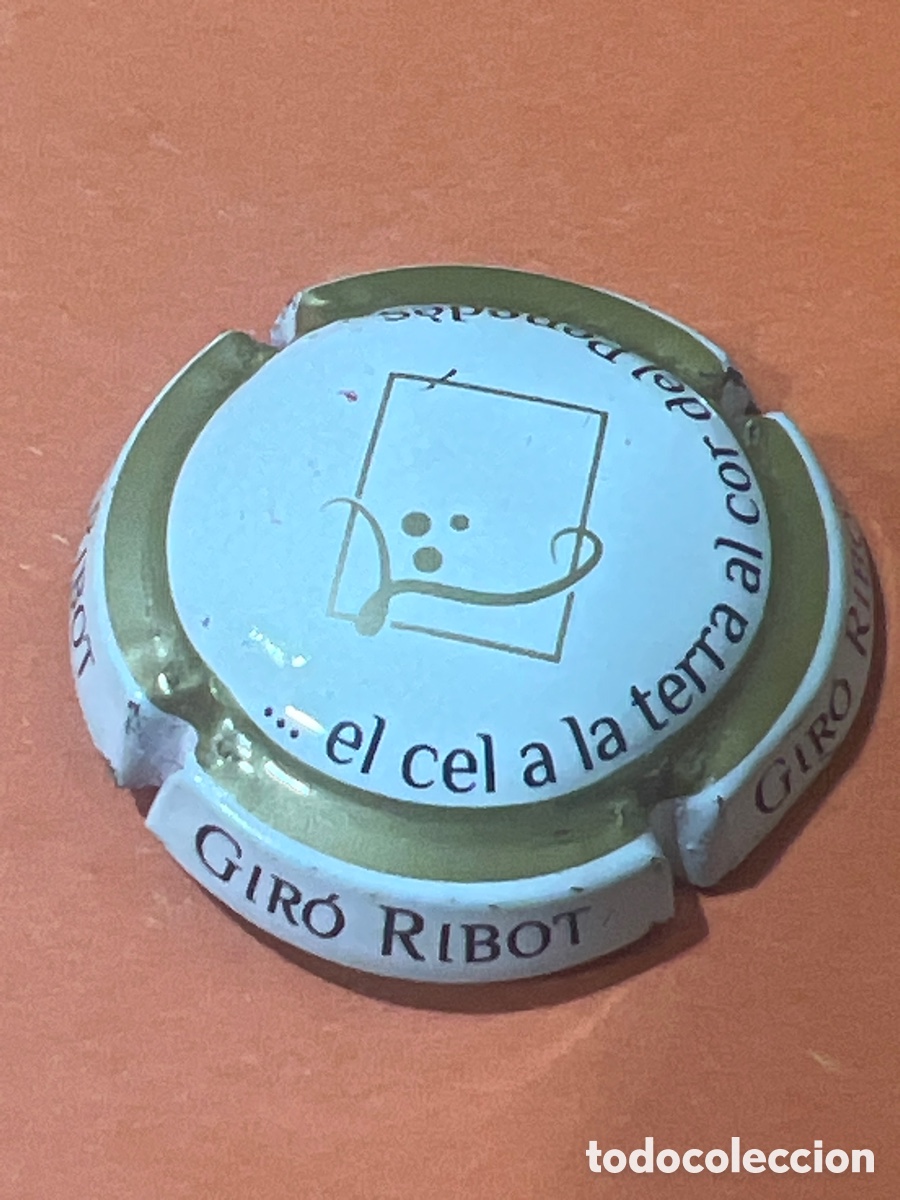 Coleccionismo de cava: T4/X93/B1. USADA - PLACA DE CAVA - GIRO RIBOT