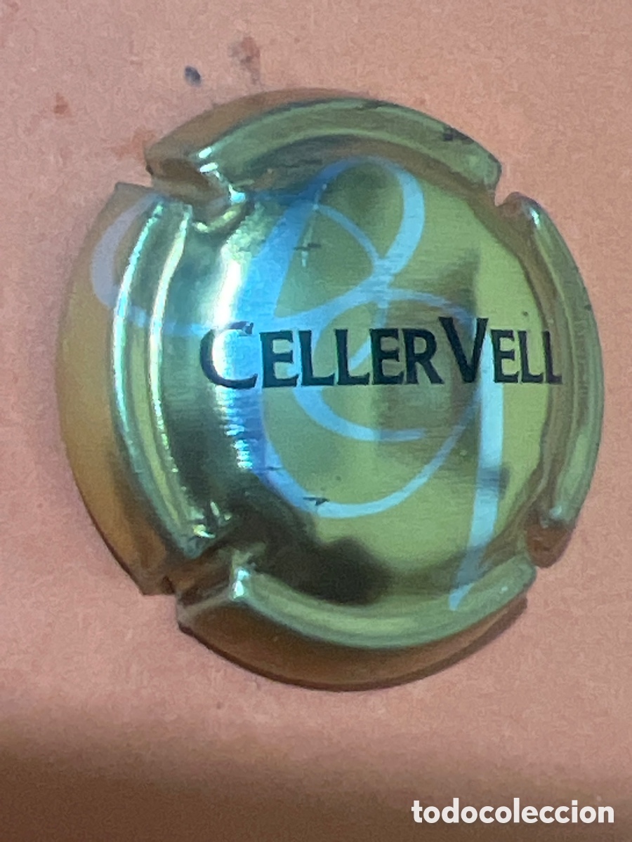 Coleccionismo de cava: T4/X93/B2. USADA - PLACA DE CAVA - CELLER VELL