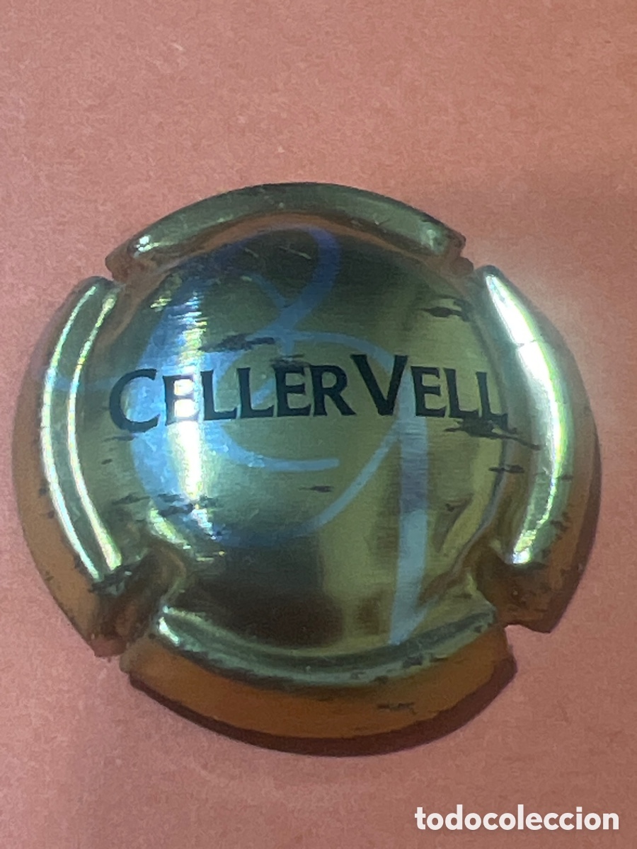 Coleccionismo de cava: T4/X93/B4. USADA - PLACA DE CAVA - CELLER VELL