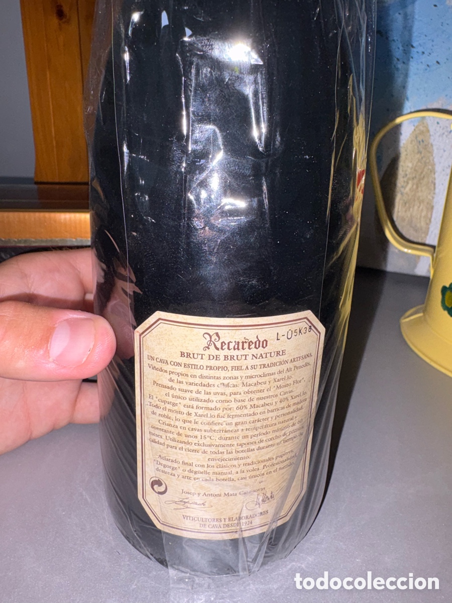 Coleccionismo de cava: CAVA BRUT DE BRUT EDICI&Oacute;N LIMITADA - Foto 4
