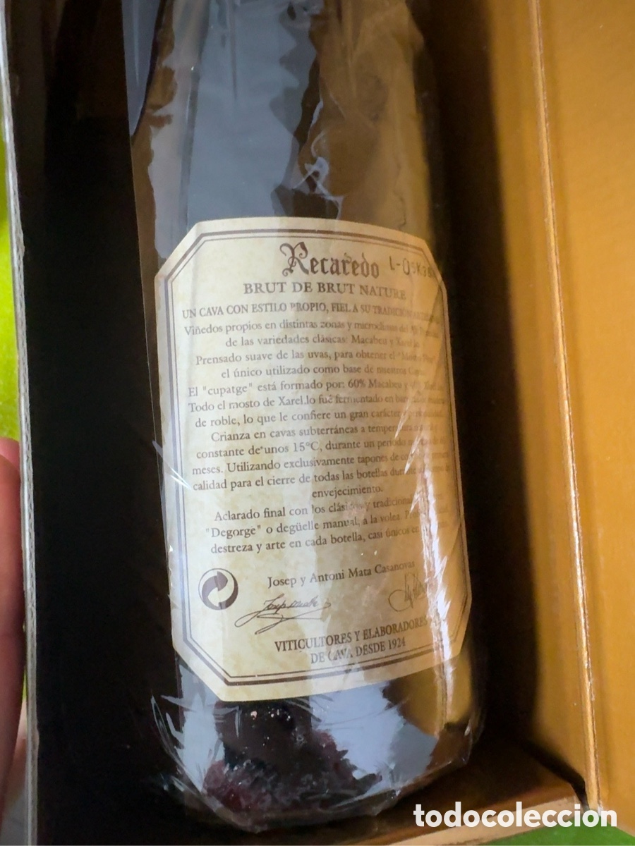 Coleccionismo de cava: CAVA BRUT DE BRUT EDICI&Oacute;N LIMITADA - Foto 6
