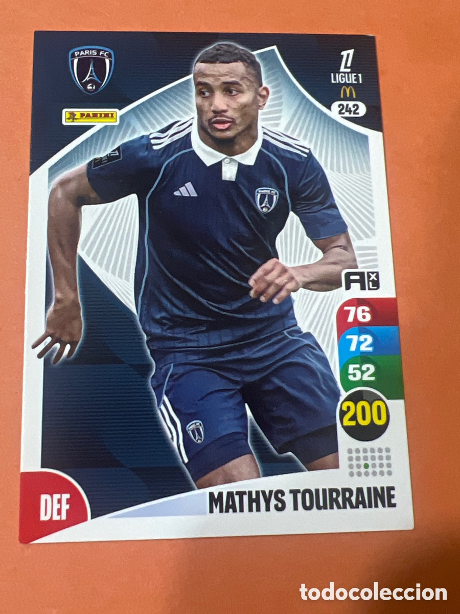Coleccionismo de cava: E61. ADRENALYN XL LIGUE 1 FRANCIA FRANCE 25 26 2025 2026 - 242 Mathys Tourraine