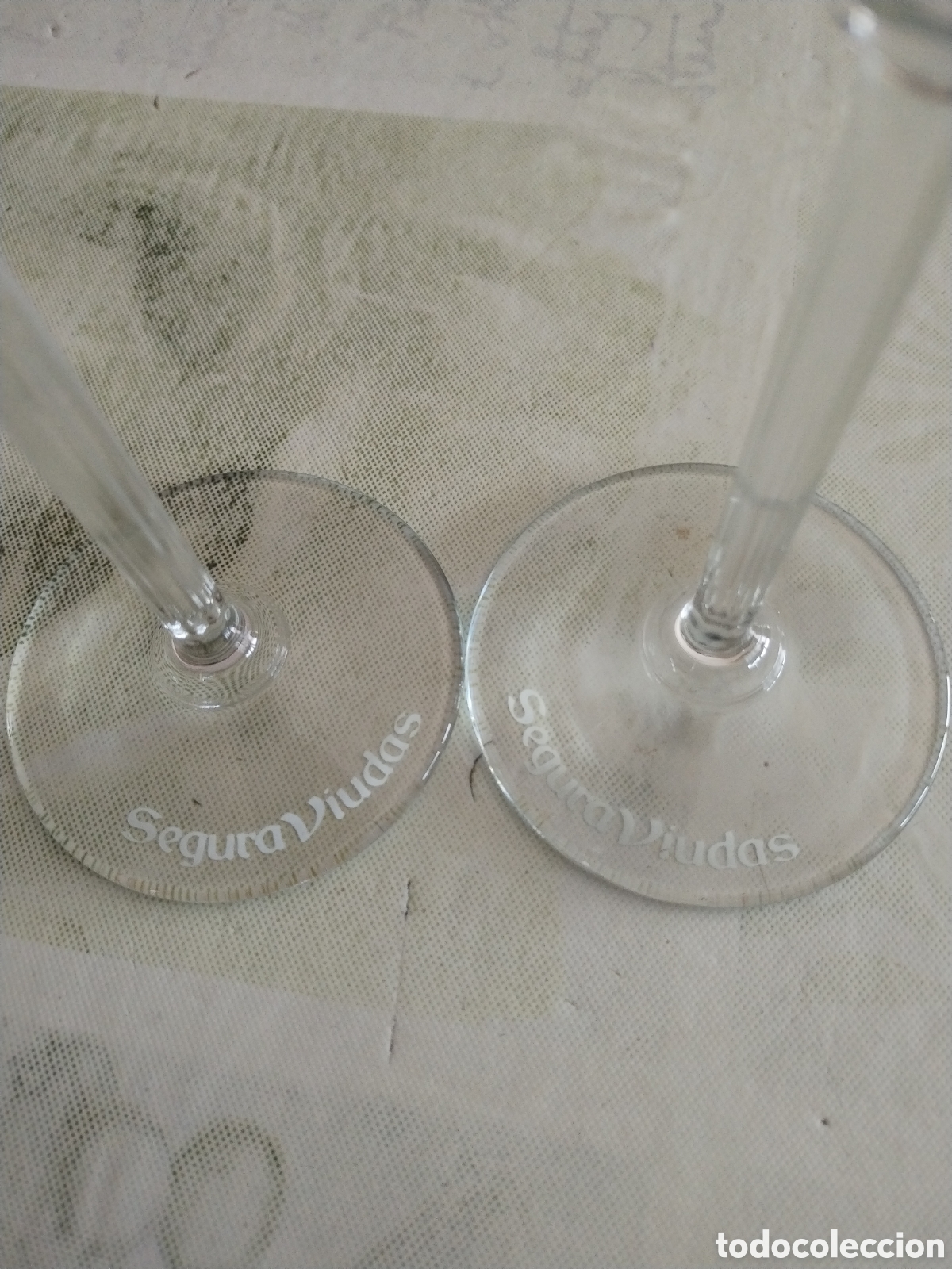 Coleccionismo de cava: 2 copa cava Segura Viudas - Foto 2