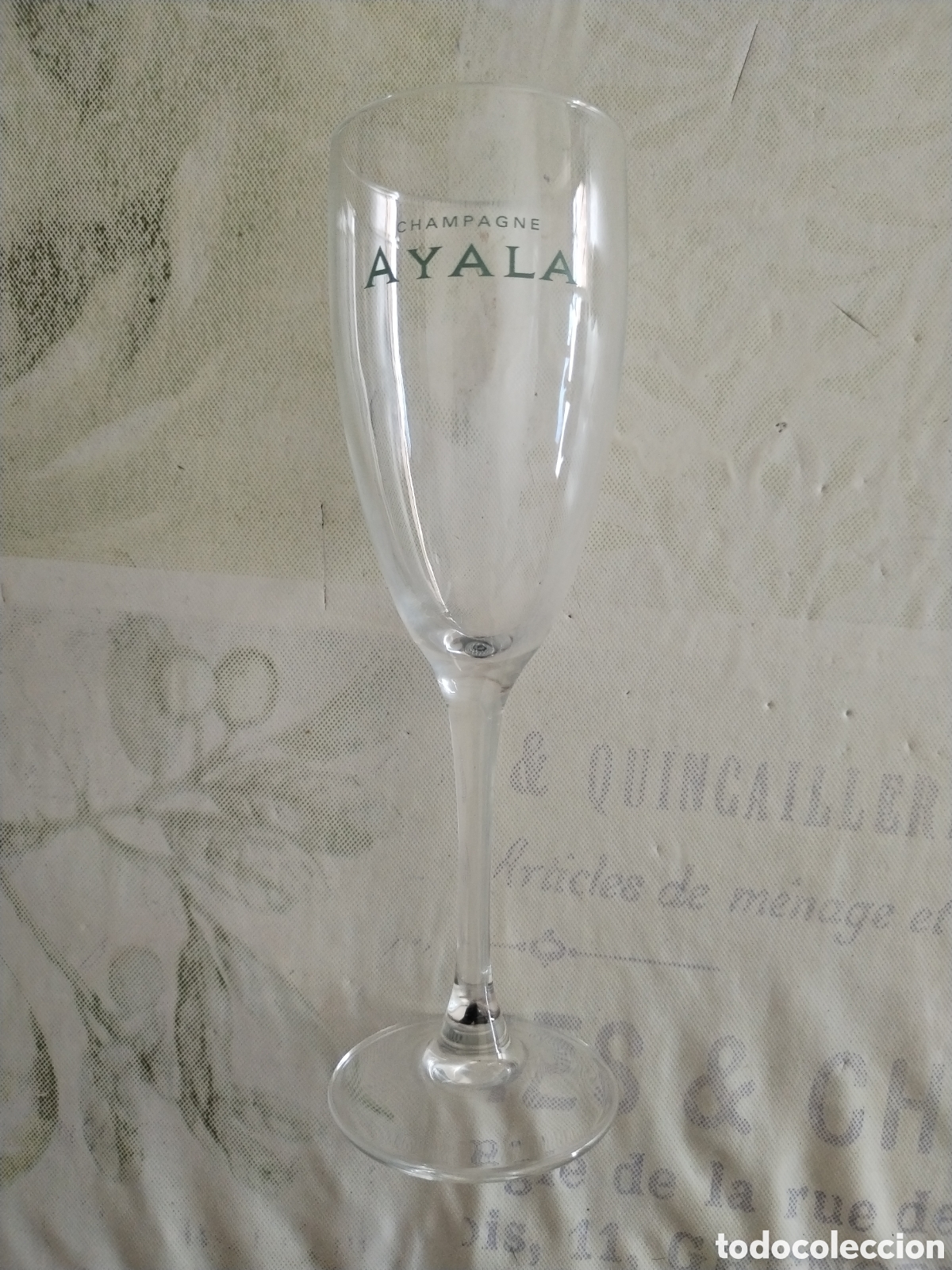 Coleccionismo de cava: Copa cava champagne Ayala