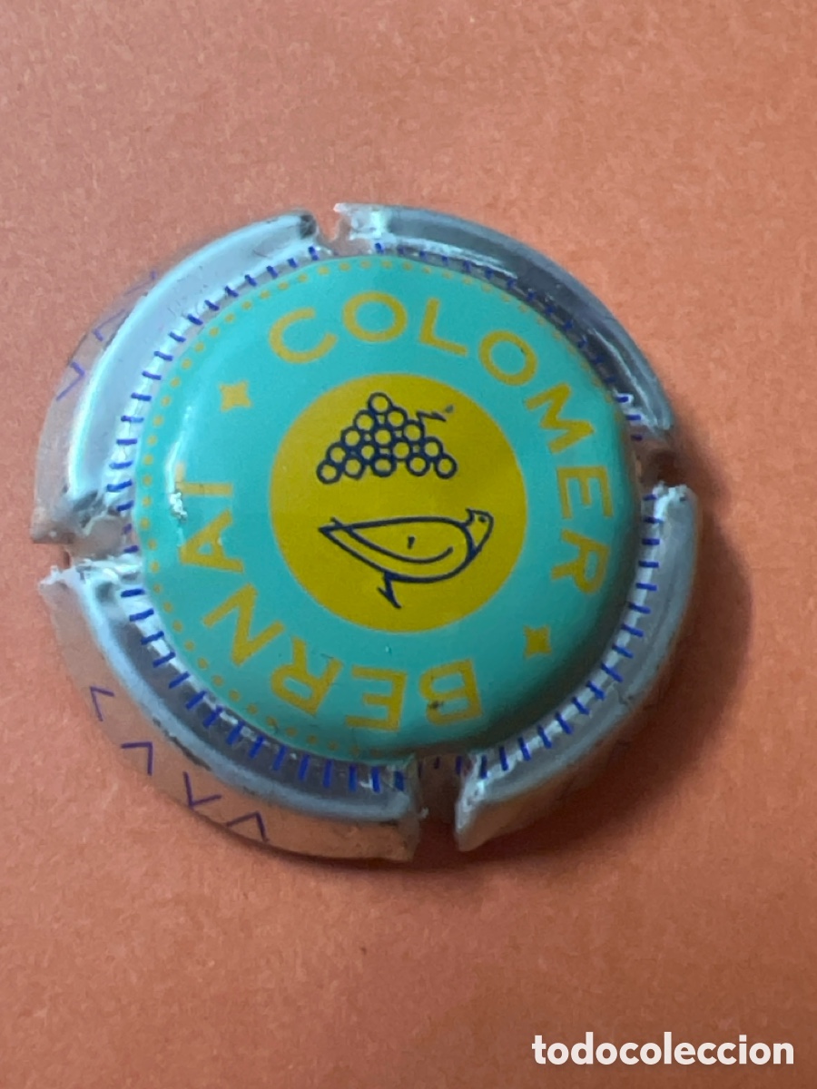 Coleccionismo de cava: T4/X108/E4. PLACA DE CAVA - COLOMER BERNAT