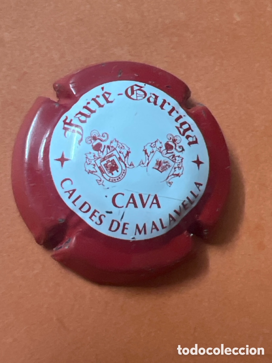 Coleccionismo de cava: T4/X108/E5. USADA .PLACA DE CAVA - FARRE GARRIGA