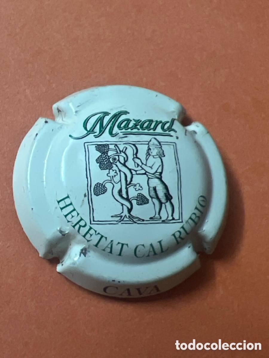 Coleccionismo de cava: T4/X108/F2. USADO - PLACA DE CAVA - MAZARD