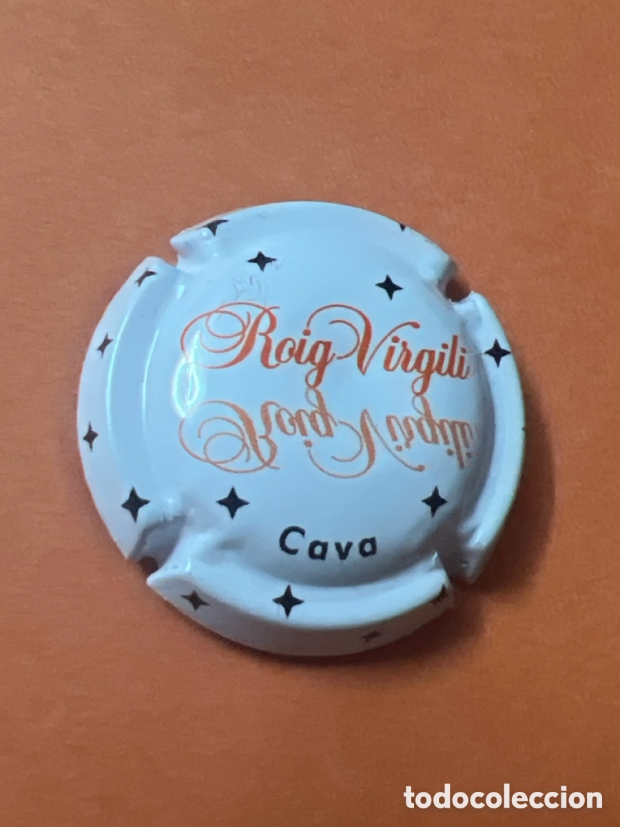 Coleccionismo de cava: T4/X108/F6. PLACA DE CAVA - ROIG VIRGILI