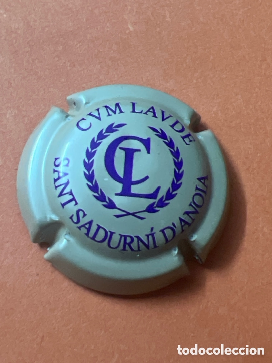 Coleccionismo de cava: T4/X108/G2. PLACA DE CAVA - CUM LAVDE