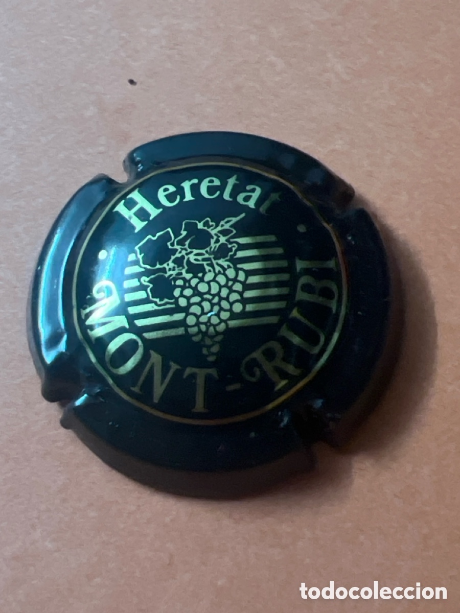 Coleccionismo de cava: T4/X108/G3. PLACA DE CAVA - HERETAT MONT RUBI