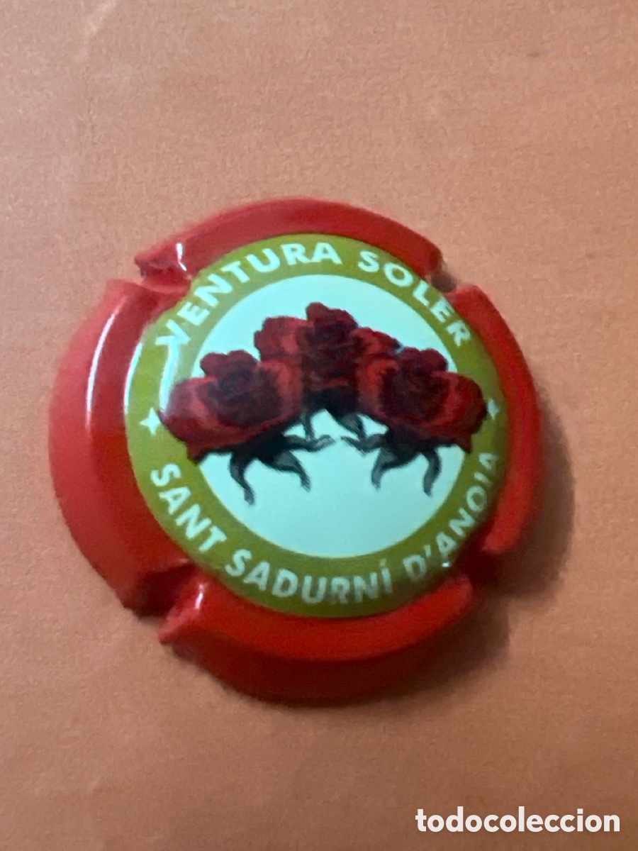 Coleccionismo de cava: T4/X108/K4. PLACA DE CAVA - VENTURA SOLER