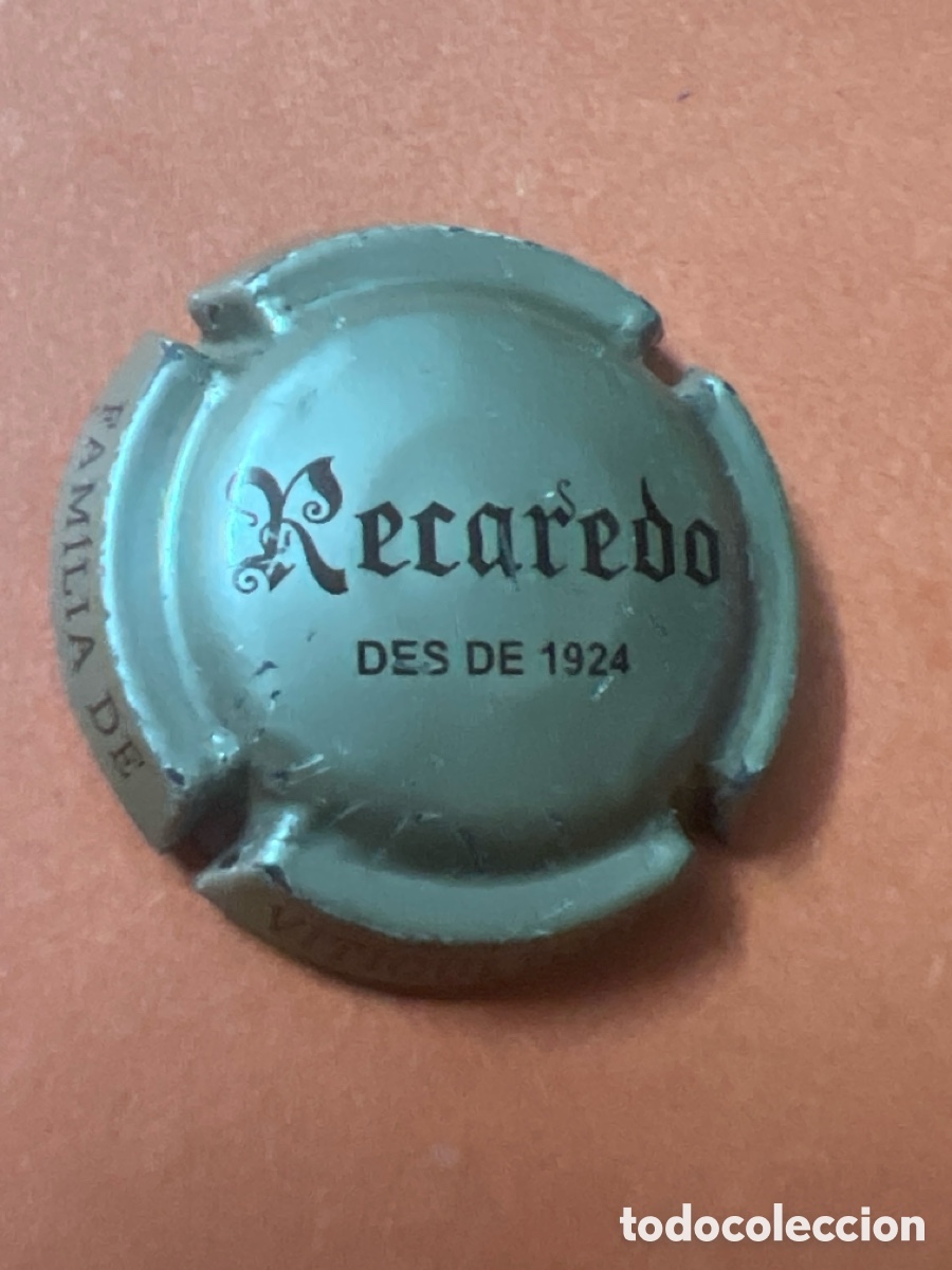 Coleccionismo de cava: T4/X108/K5. USADA - PLACA DE CAVA - RECAREDO