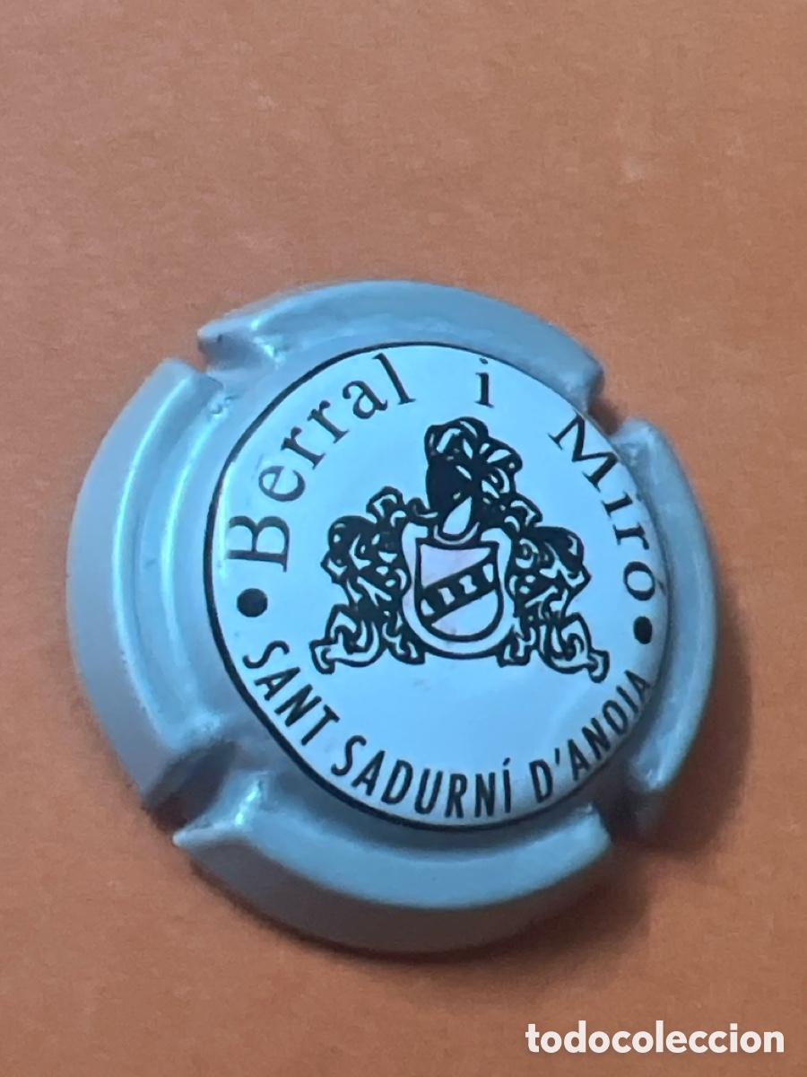 Coleccionismo de cava: T4/X108/L4. PLACA DE CAVA - BERRAL I MIRO