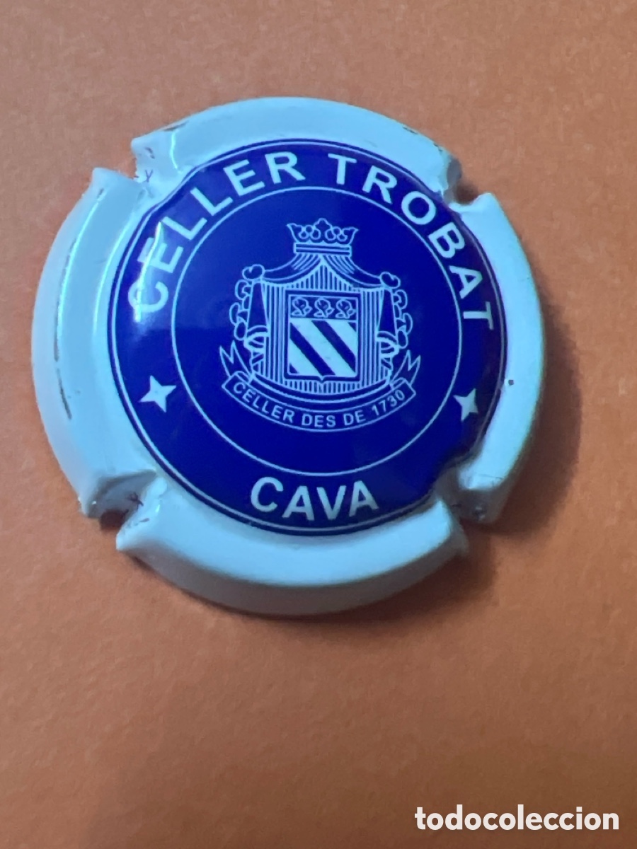Coleccionismo de cava: T4/X108/M1. PLACA DE CAVA - CELLER TROBAT