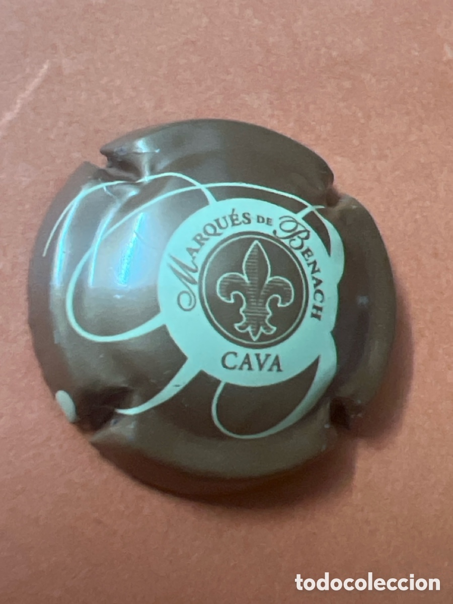 Coleccionismo de cava: T4/X108/M2. PLACA DE CAVA - MARQU&Eacute;S DE BENACH