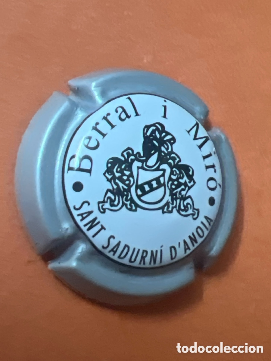 Coleccionismo de cava: T4/X108/M5. PLACA DE CAVA - BERRAL I MIRO