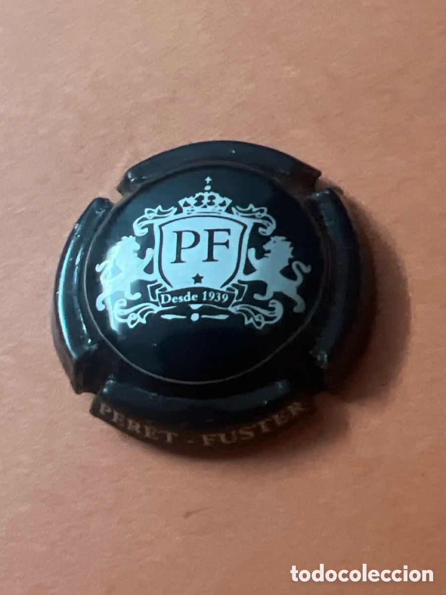 Coleccionismo de cava: T4/X108/N1. PLACA DE CAVA - PERET FUSTER