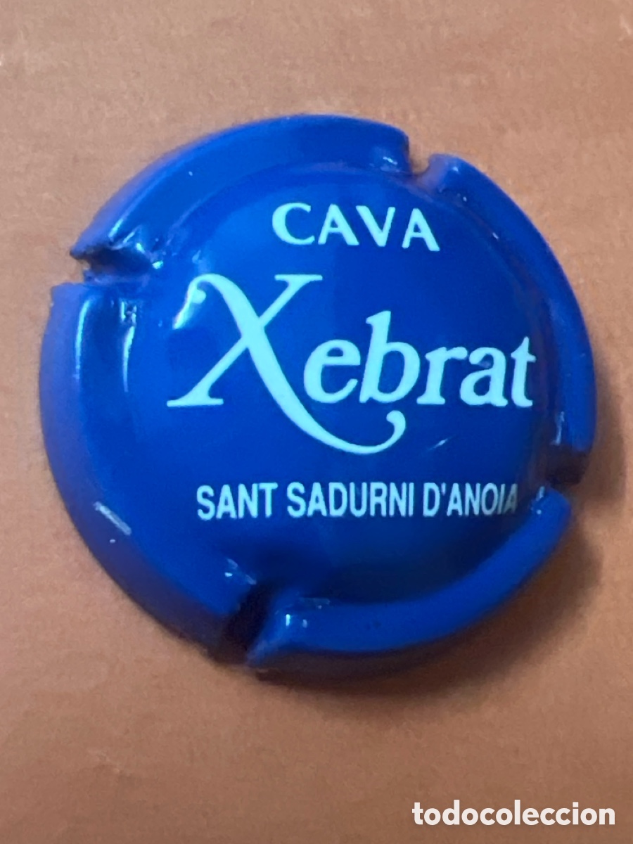 Coleccionismo de cava: T4/X108/N2. PLACA DE CAVA - XEBRAT