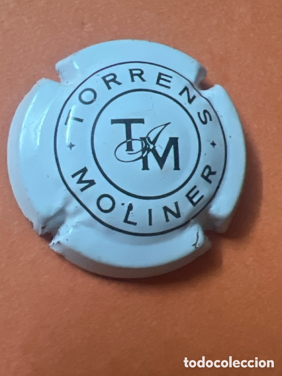 Coleccionismo de cava: T4/X108/O1. PLACA DE CAVA - TORRENS MOLINER
