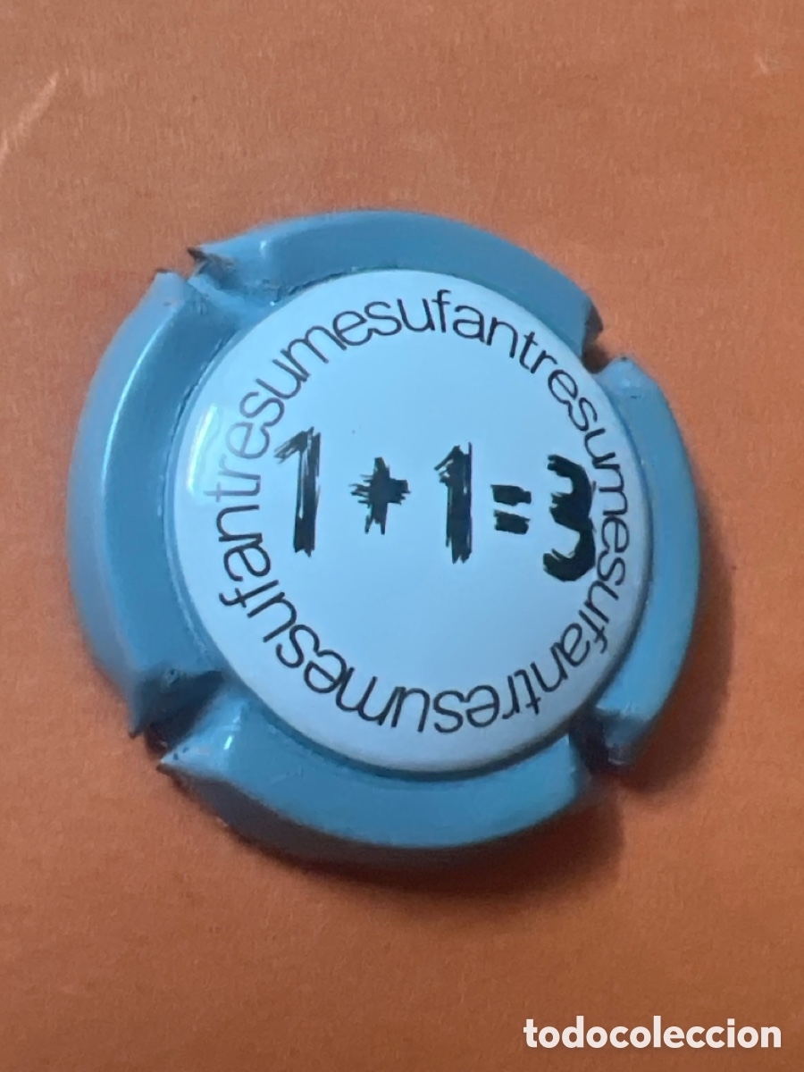Coleccionismo de cava: T4/X108/O3. PLACA DE CAVA - UNMESUNFANTRES