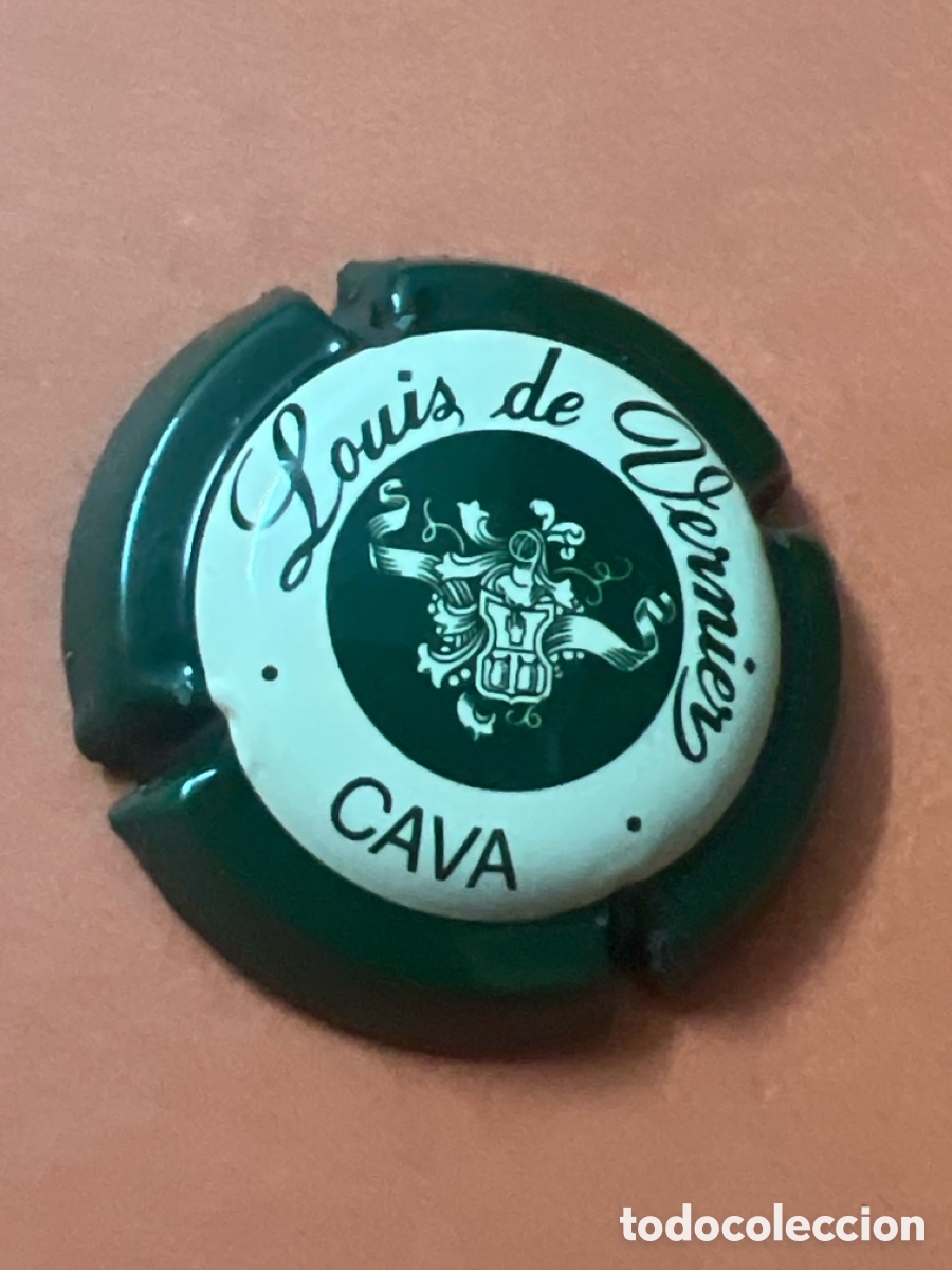 Coleccionismo de cava: T4/X108/O4. PLACA DE CAVA - LOUIS DE VERNIER