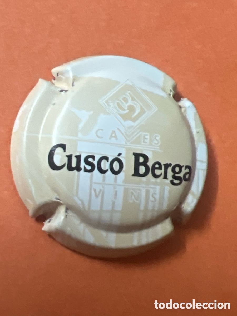 Coleccionismo de cava: T4/X108/O6. PLACA DE CAVA - CUSCO BERGA
