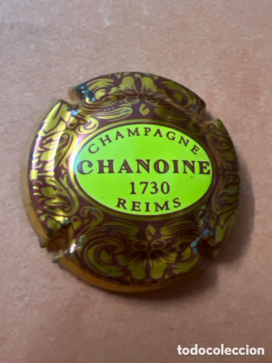 Coleccionismo de cava: T4/X109/J5. PLACA DE CHAMPAGNE - CHANOINE