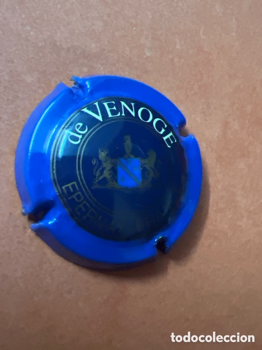 Coleccionismo de cava: T4/X109/K1. PLACA DE CHAMPAGNE - DE VENOGE
