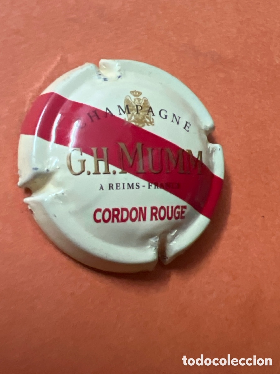 Coleccionismo de cava: T4/X109/K5. PLACA DE CHAMPAGNE - MUMM