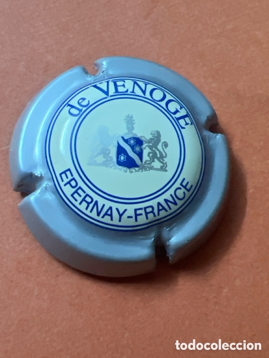Coleccionismo de cava: T4X109/K6. PLACA DE CHAMPAGNE - DE VENOGE