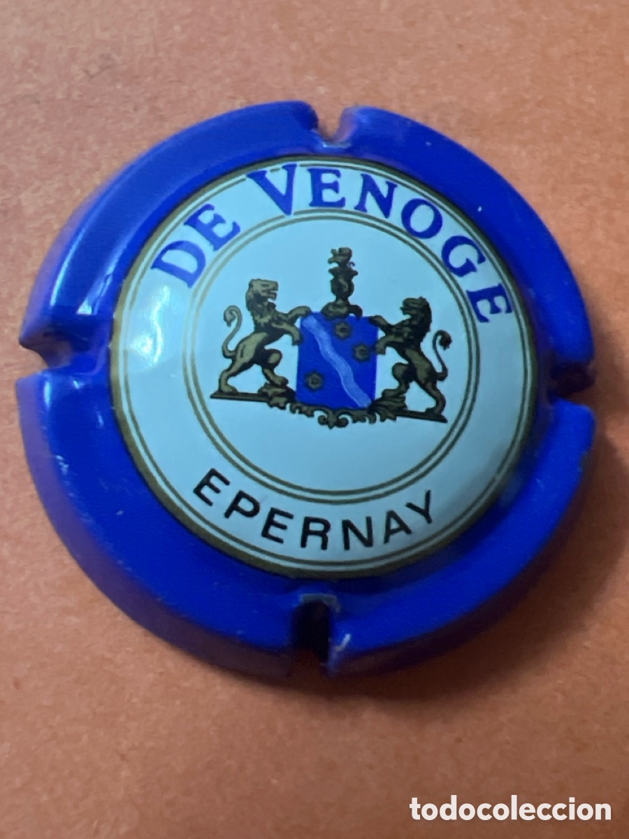 Coleccionismo de cava: T4/X109/L3. PLACA DE CHAMPAGNE - DE VENOGE