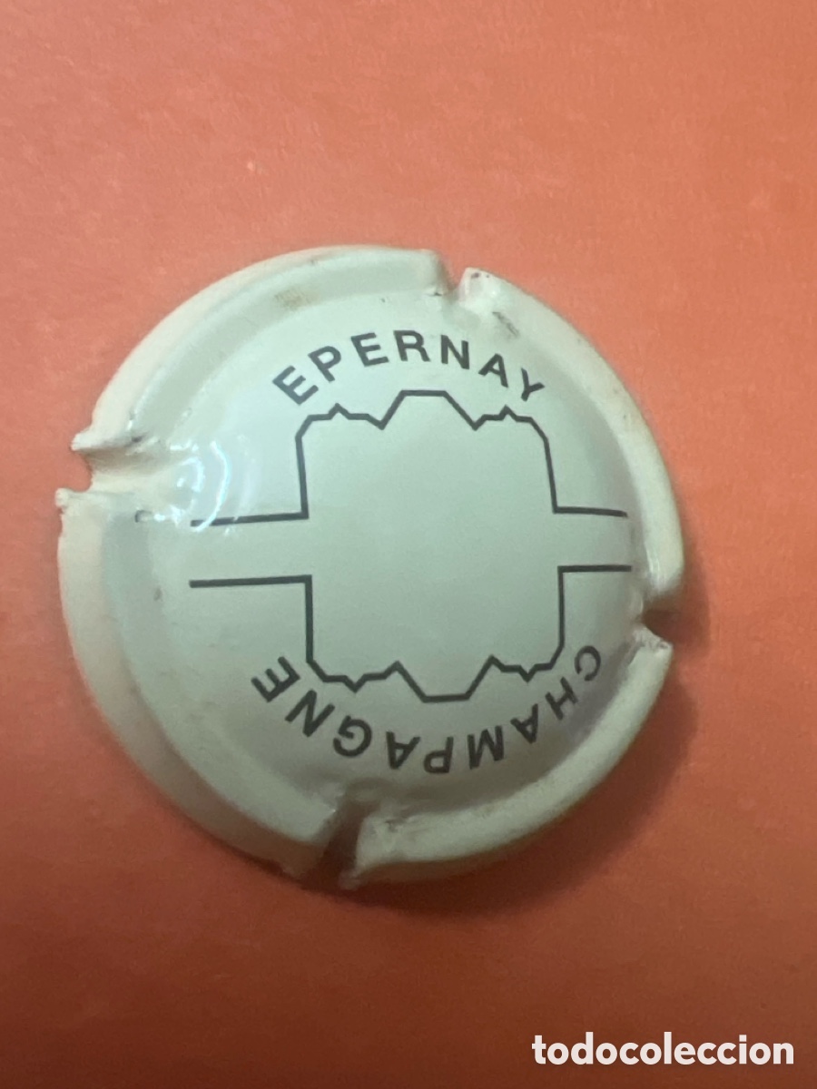 Coleccionismo de cava: T4/X109/M1. PLACA DE CHAMPAGNE - EPERNAY