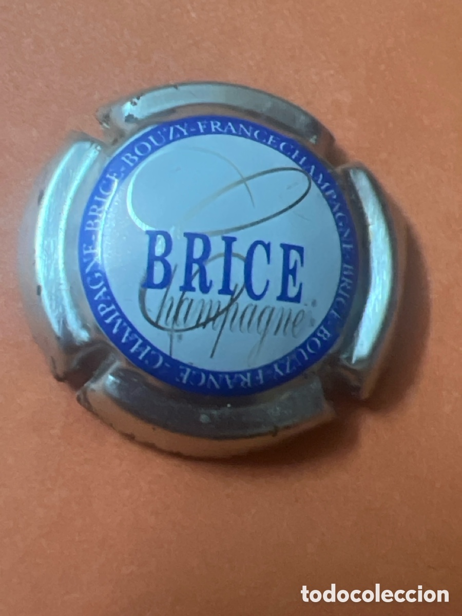 Coleccionismo de cava: T4/X109/O1. Extranjeras Brice Francia (champagne) C&oacute;digo: FRABIC012265