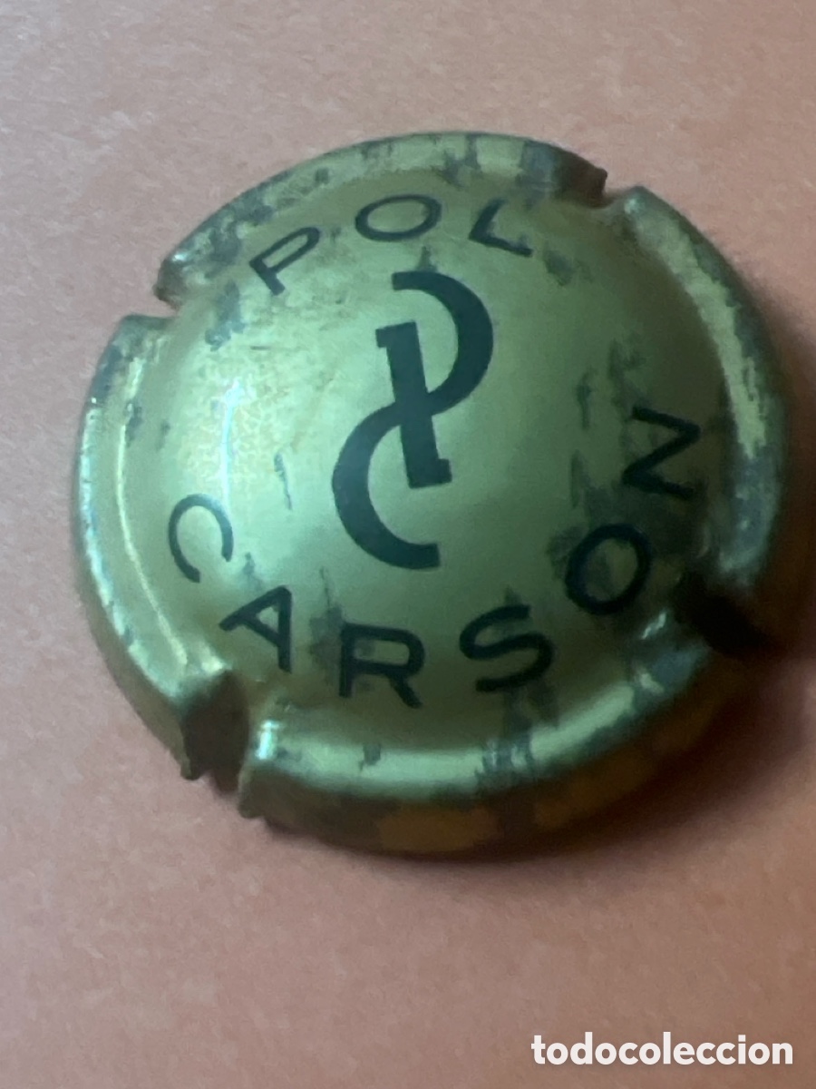 Coleccionismo de cava: T4/X109/O5. USADA - PLACA DE CHAMPAGNE - POL & CARSON