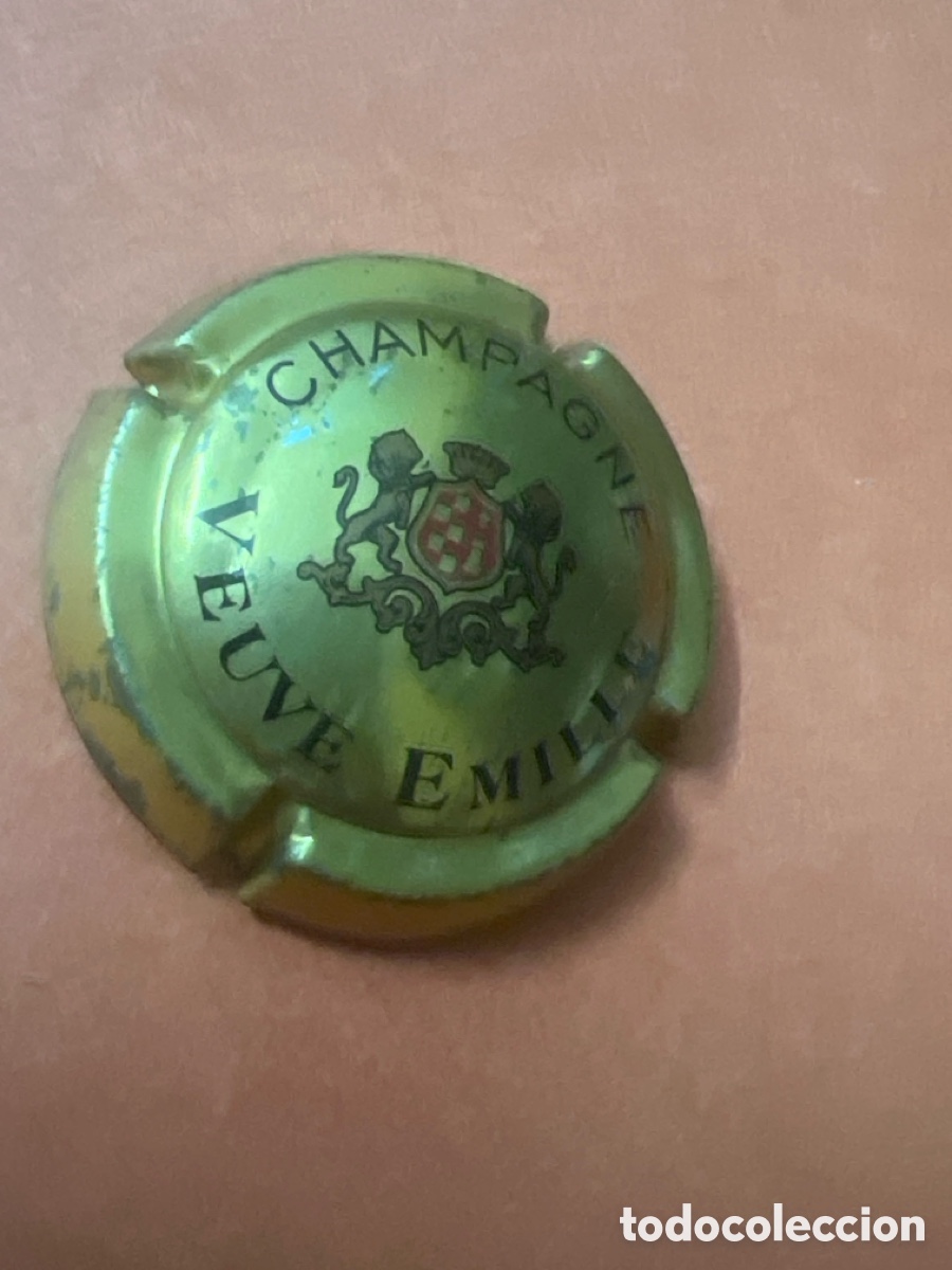 Coleccionismo de cava: T4/X109/P6. USADA - PLACA DE CHAMPAGNE - VEUVE EMILLE