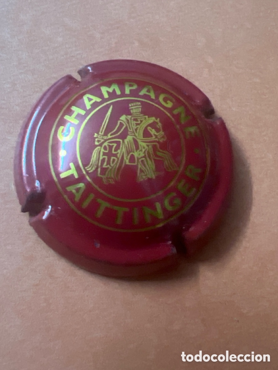 Coleccionismo de cava: T4/X109/Q3. PLACA DE CHAMPAGNE - TAITTINGER
