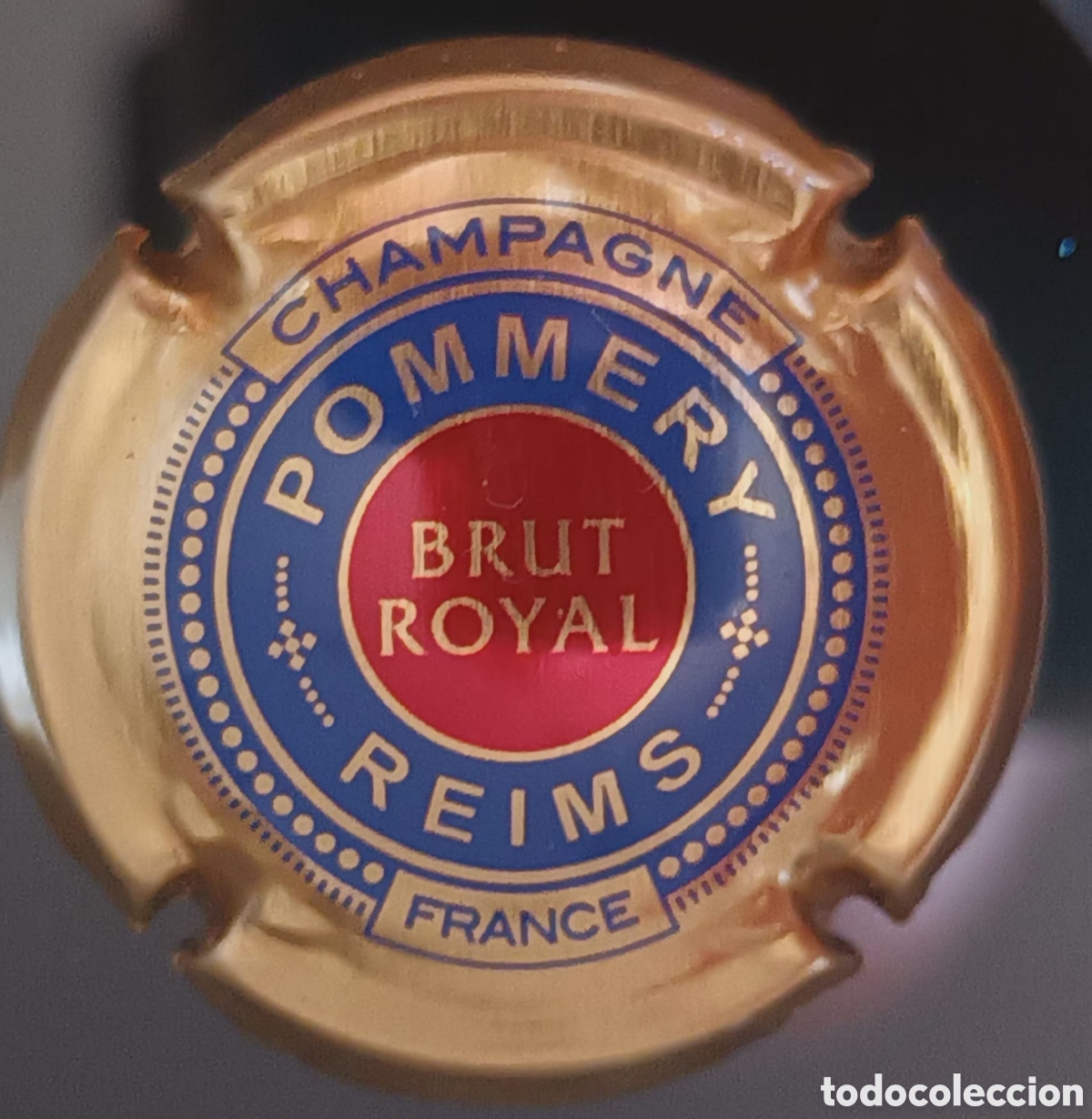 Coleccionismo de cava: CHAPA CHAMPAGNE DE POMMERY REIMS