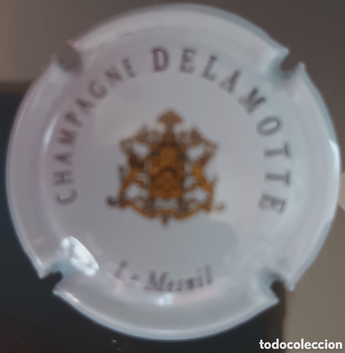 Coleccionismo de cava: CHAPA CHAMPAGNE DELAMOTTE