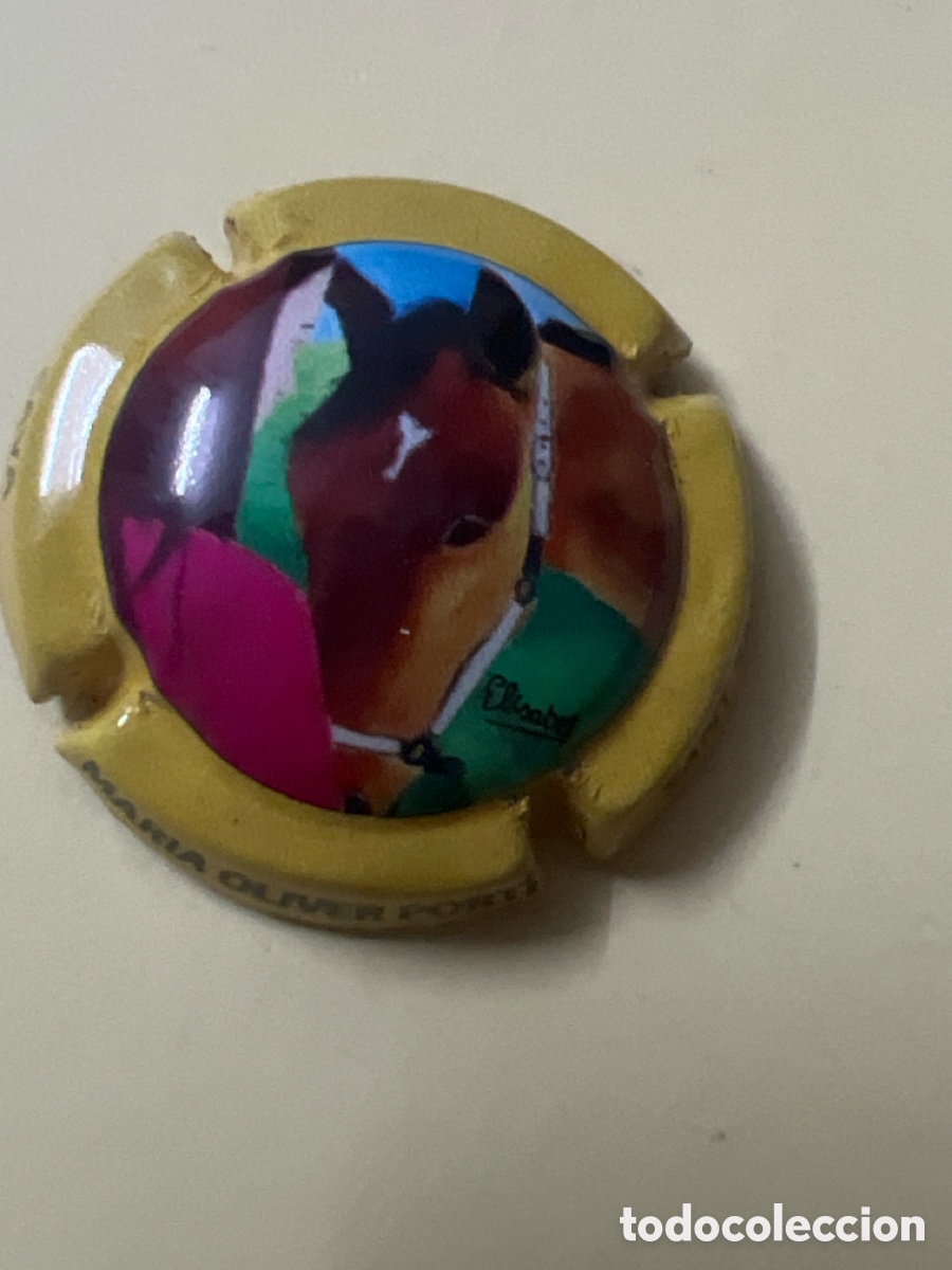 Coleccionismo de cava: T4/X111/H1. PLACA DE CAVA - MAR&Iacute;A OLIVER PORTI