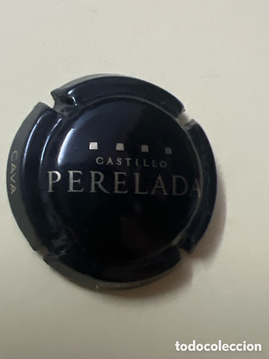 Coleccionismo de cava: T4/X111/H3. PLACA DE CAVA - CASTILLO PERELADA